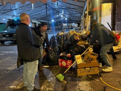 Tras El Grito y el desfile, SLyT retiró de Morelia más de 70 toneladas de basura