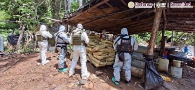 Desmantelan cuatro aboratorios clandestinos destinados a la producción de drogas sintéticas en Carácuaro y Guerrero
