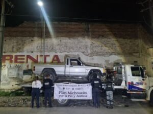 Tres detenidos y tres vehículos asegurados durante diferentes acciones operativas en Apatzingán